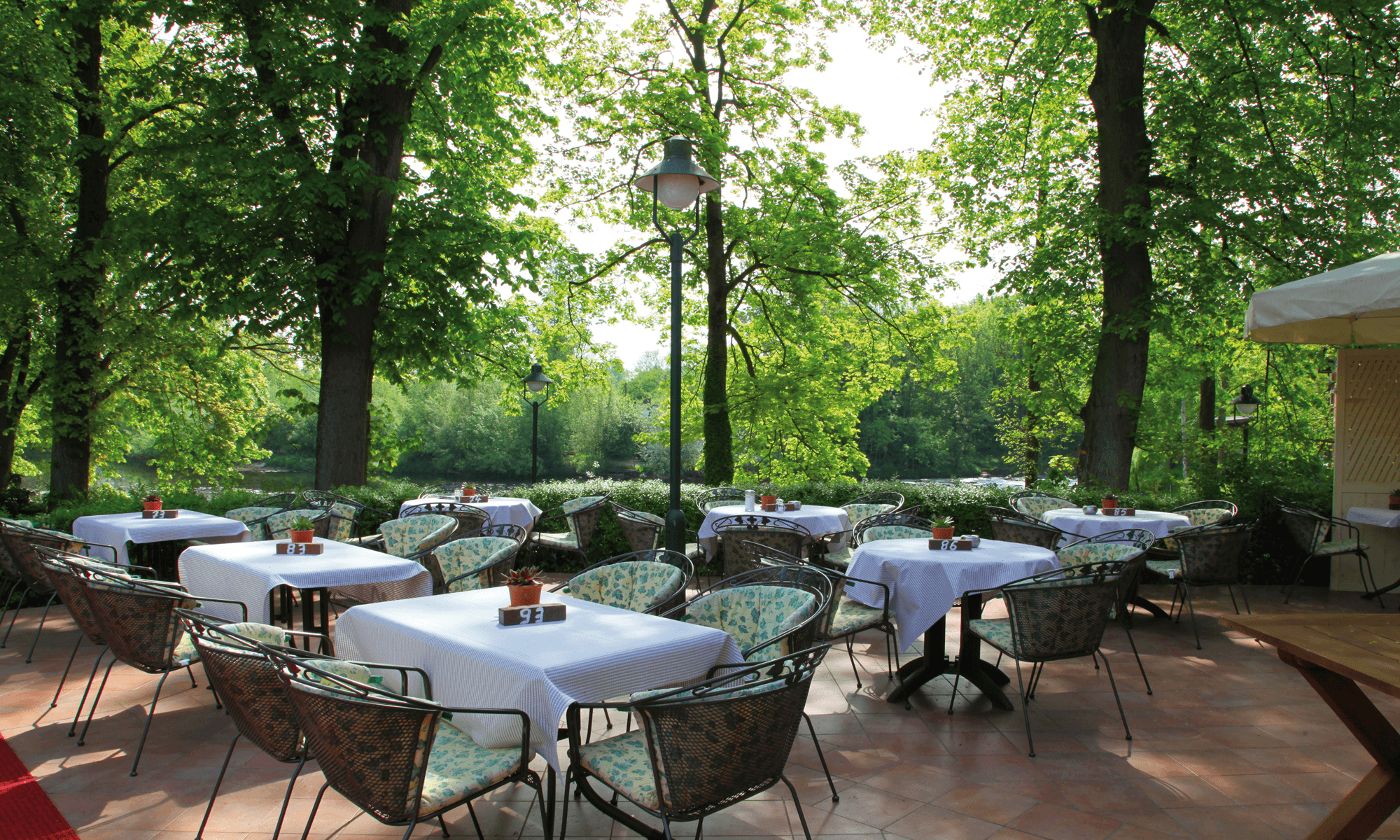 Terrasse Pleister Mühle